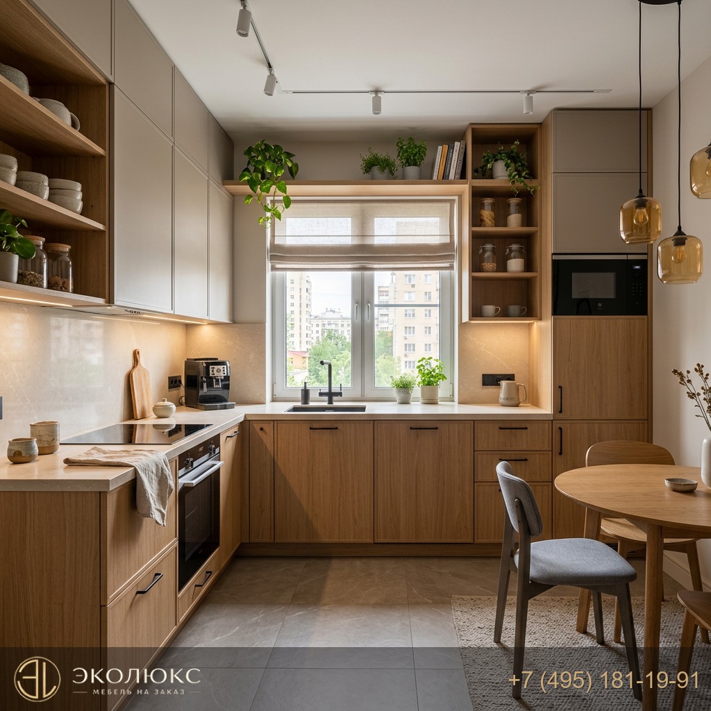 Кухня 9 кв м на заказ