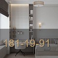 Гарнитур для детской в стиле неоклассика со шведской стенкой фото 8