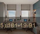 Детская мебель для двоих с рабочей зоной и шкафом фото 8