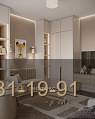 Детская мебель Неоклассика с ТВ-зоной и шкафами фото 8