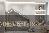Детская зона с кроватью и шкафом Скандинавия фото 8